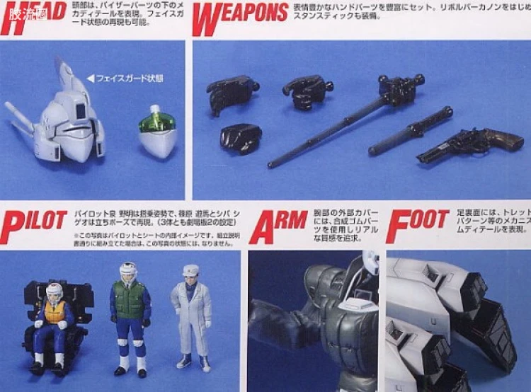 MG 机动警察 AV-98 英格拉姆1号机 反应装甲模式 - 图片